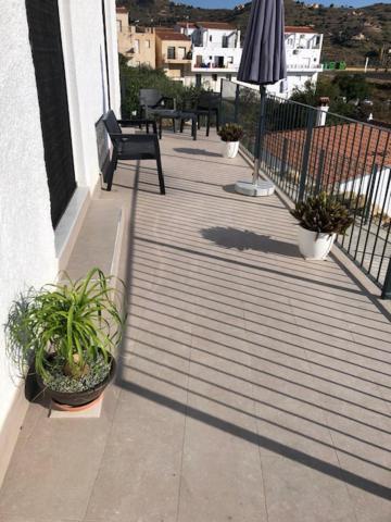 Casa Miramar, With Private Pool, Jacuzzi And Stunning Views Apartment Bedar Bagian luar foto
